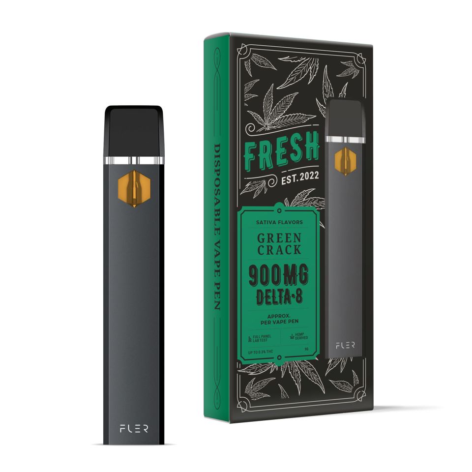 Green Crack Vape Pen - Delta 8 THC - Fresh