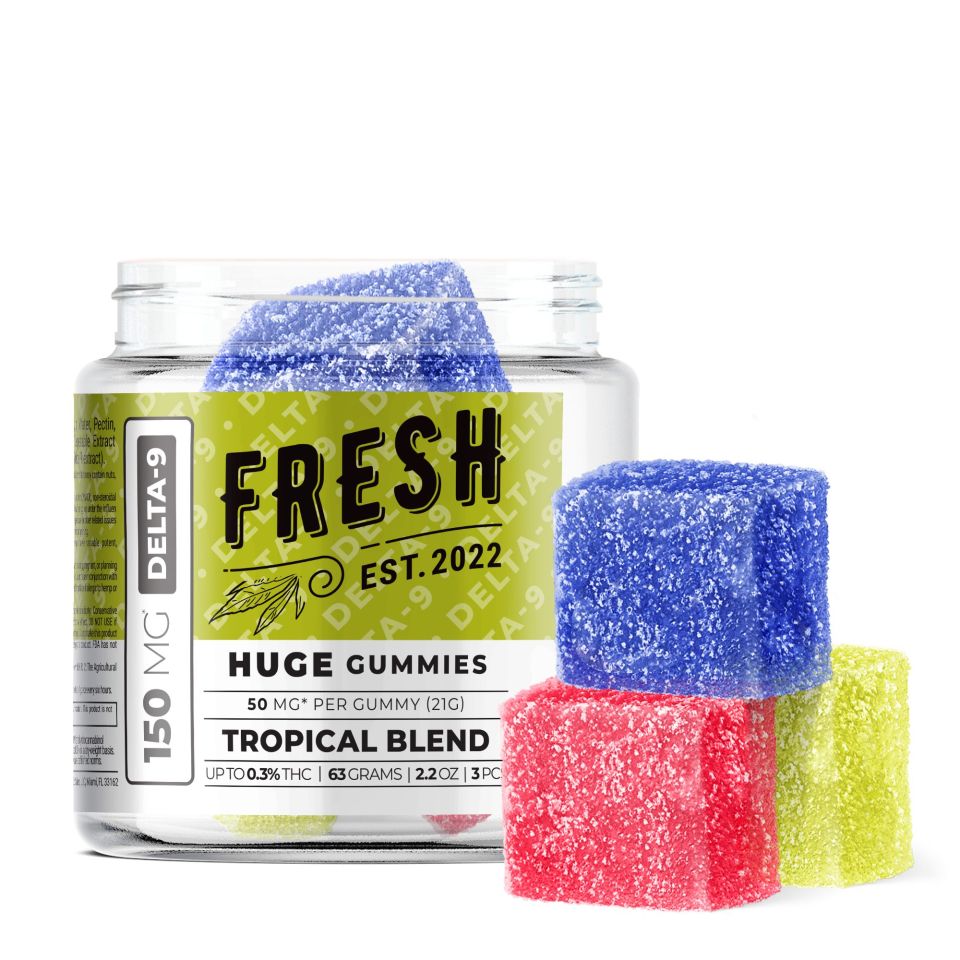 Tropical Blend Gummies - Delta 9 - Fresh - 150MG